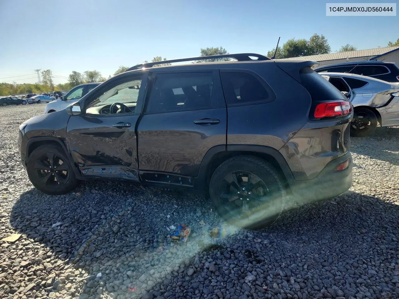 2018 JEEP CHEROKEE VIN 1C4PJMDX0JD560444 — фото 2