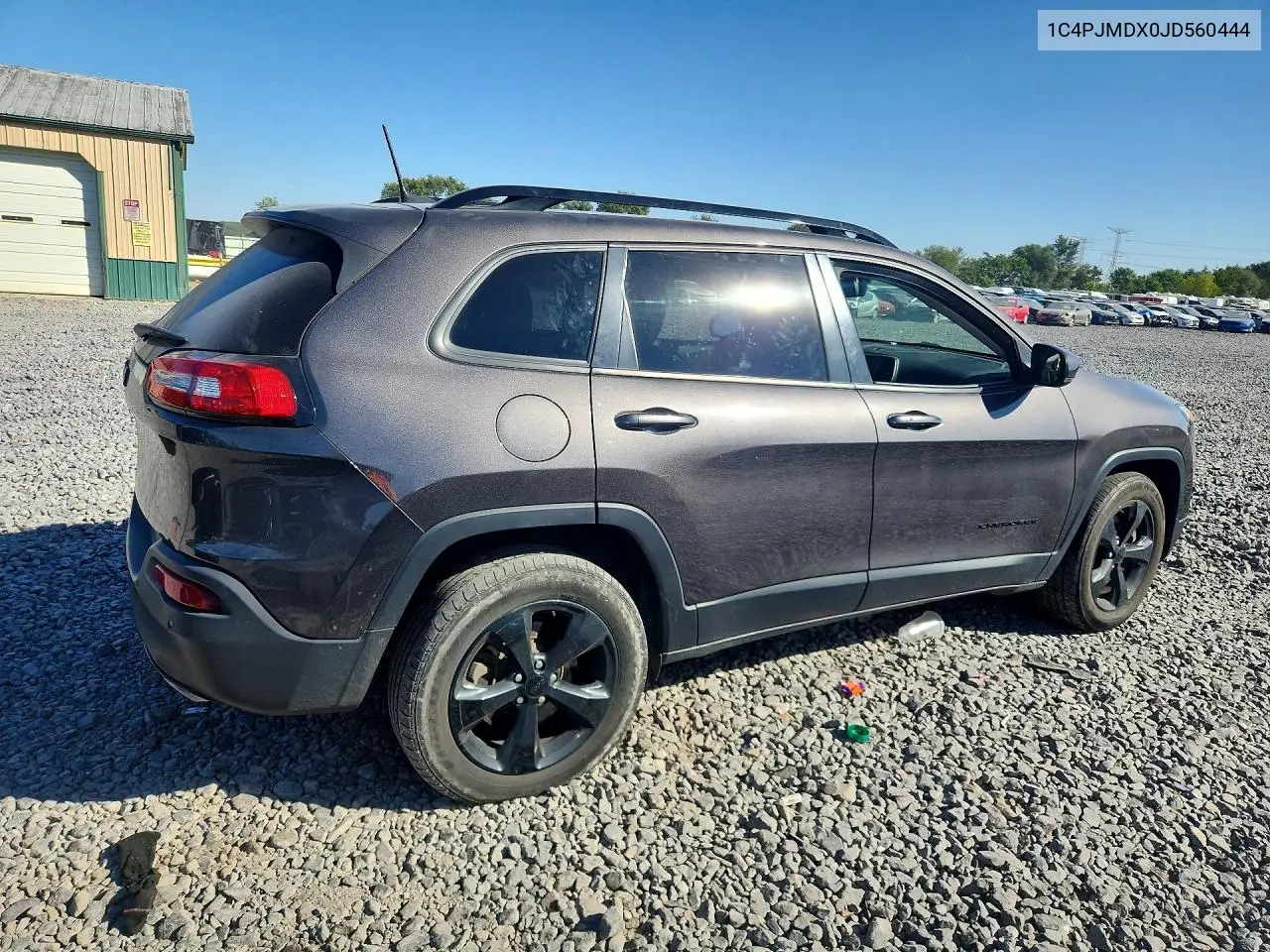 2018 JEEP CHEROKEE VIN 1C4PJMDX0JD560444 — фото 3