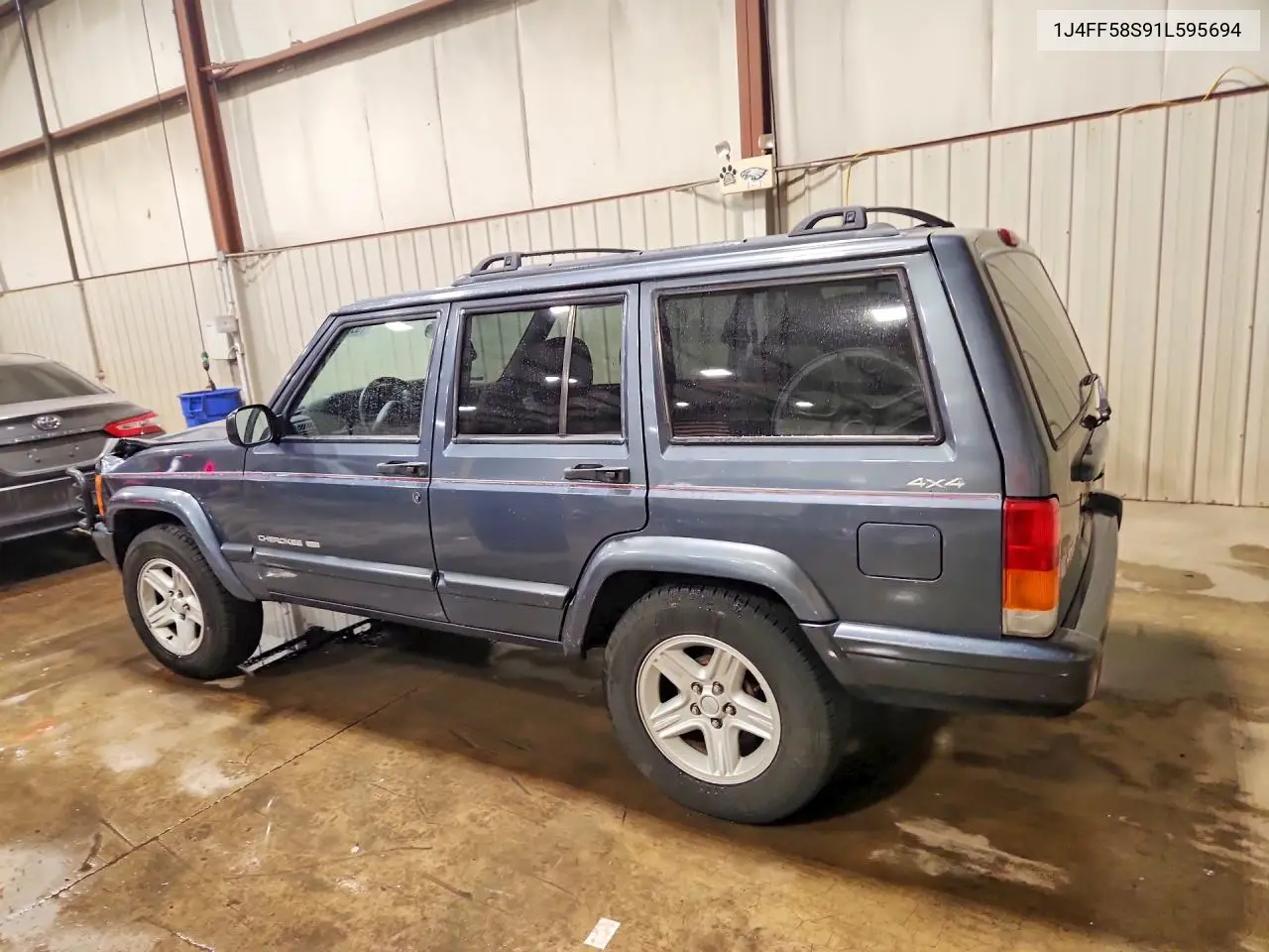 2001 JEEP CHEROKEE VIN 1J4FF58S91L595694 — фото 3
