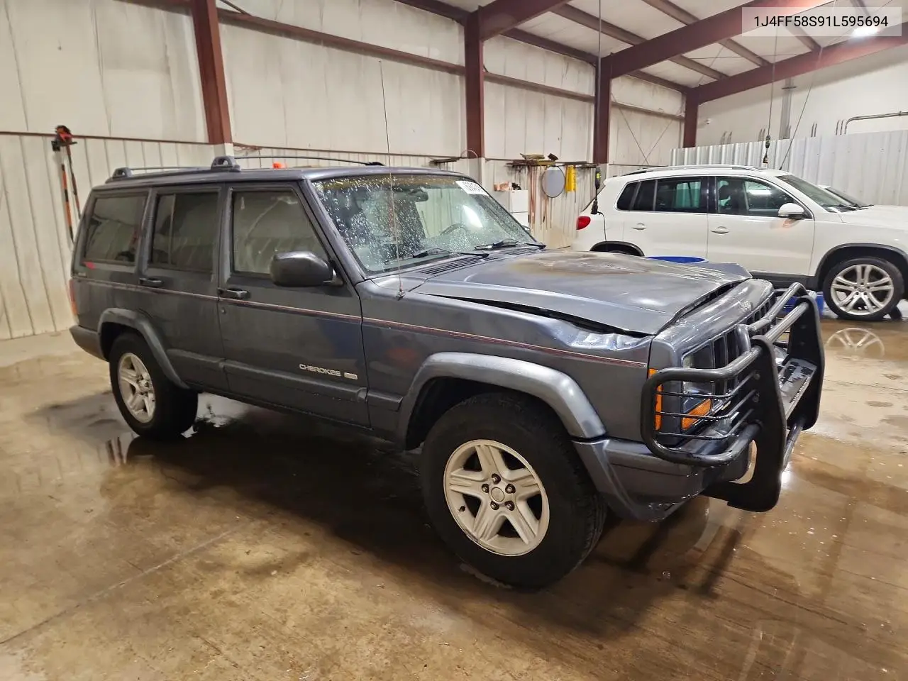 2001 JEEP CHEROKEE VIN 1J4FF58S91L595694 — фото 4