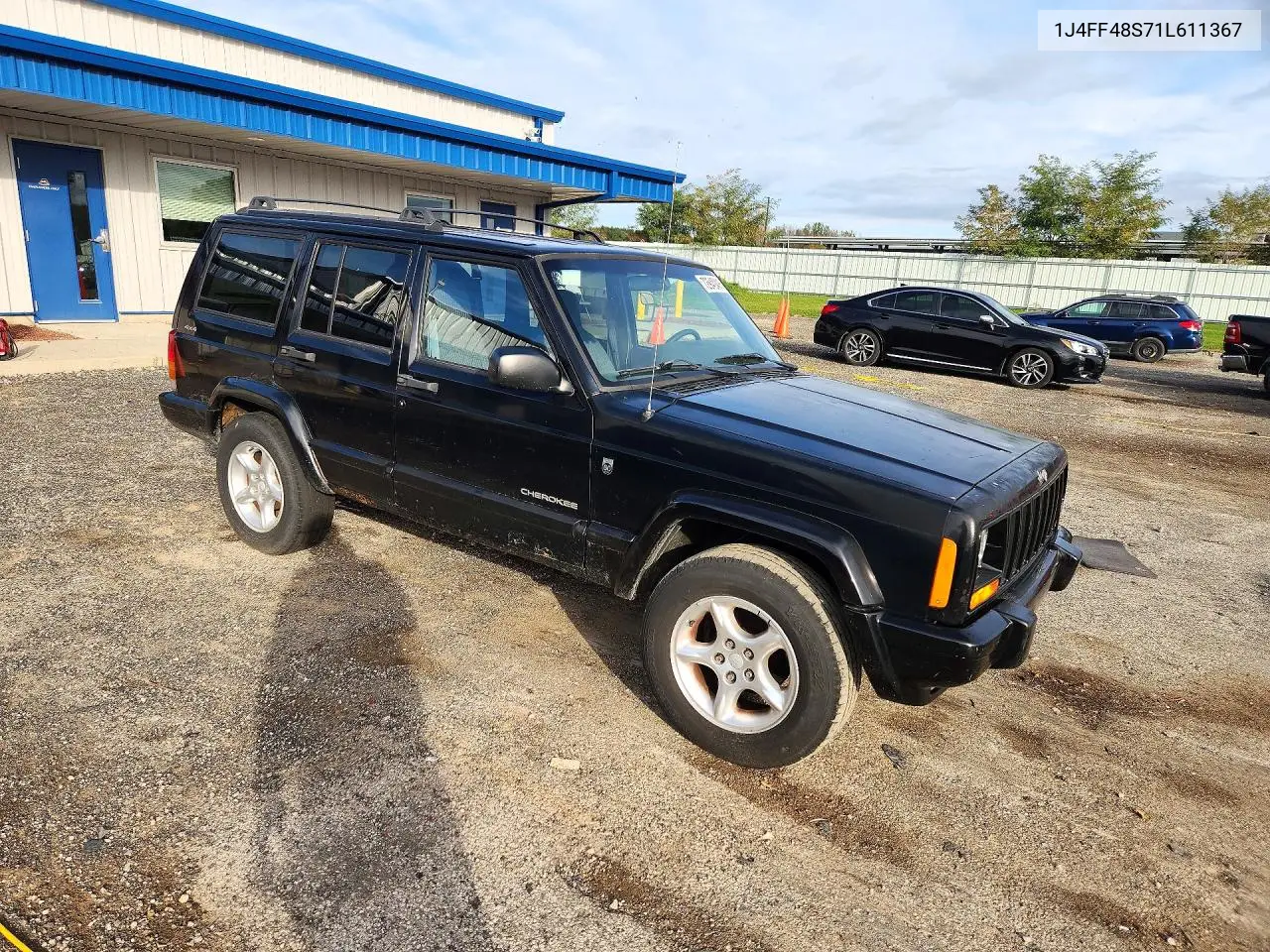 2001 JEEP CHEROKEE VIN 1J4FF48S71L611367 — фото 4
