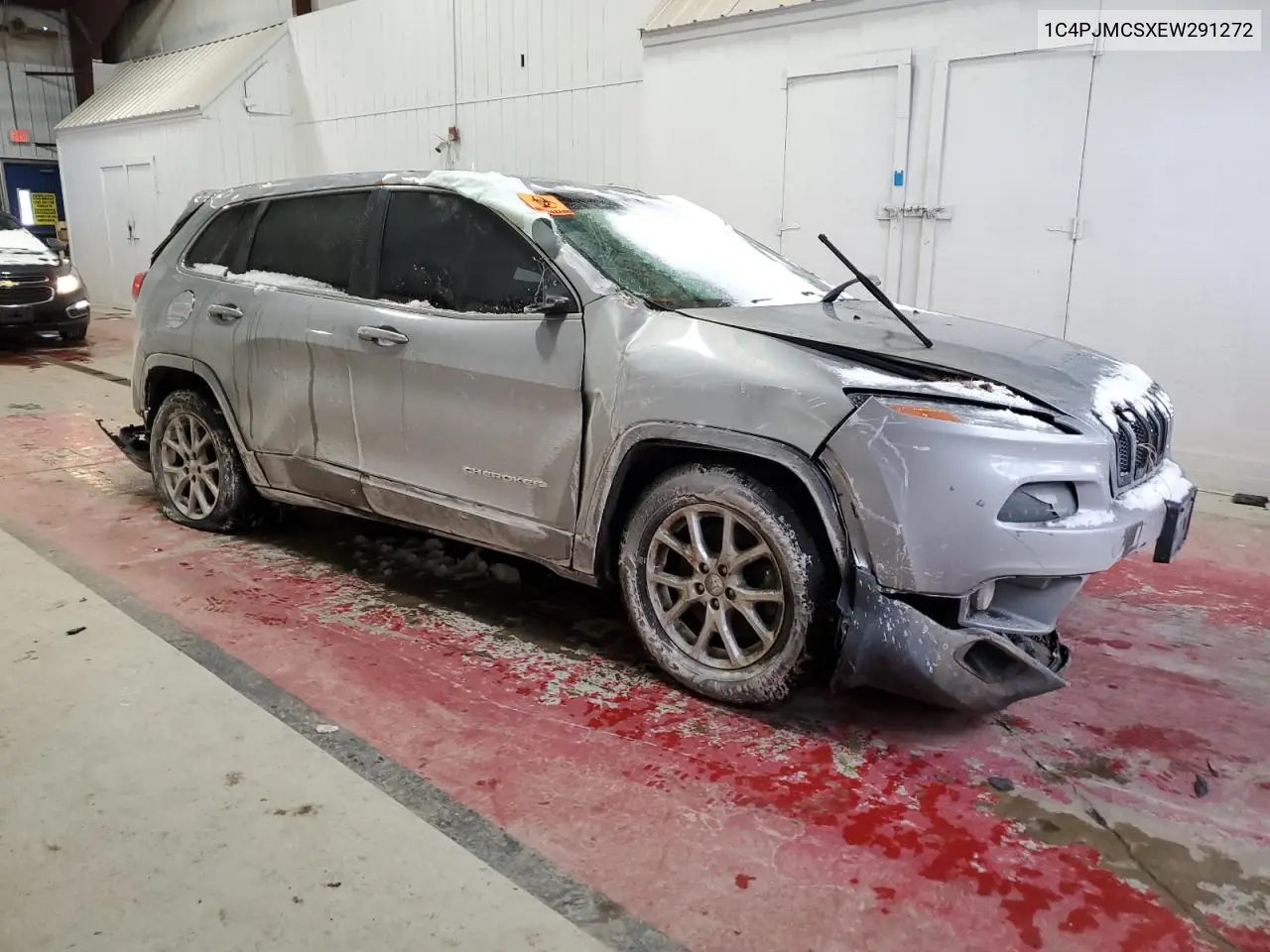 2014 JEEP CHEROKEE VIN 1C4PJMCSXEW291272 — фото 4