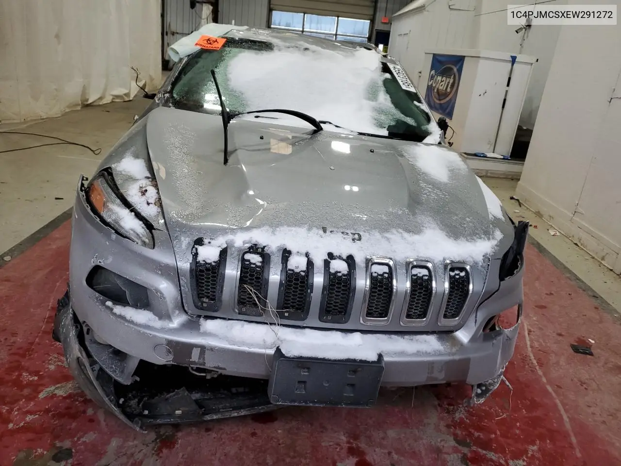 2014 JEEP CHEROKEE VIN 1C4PJMCSXEW291272 — фото 5