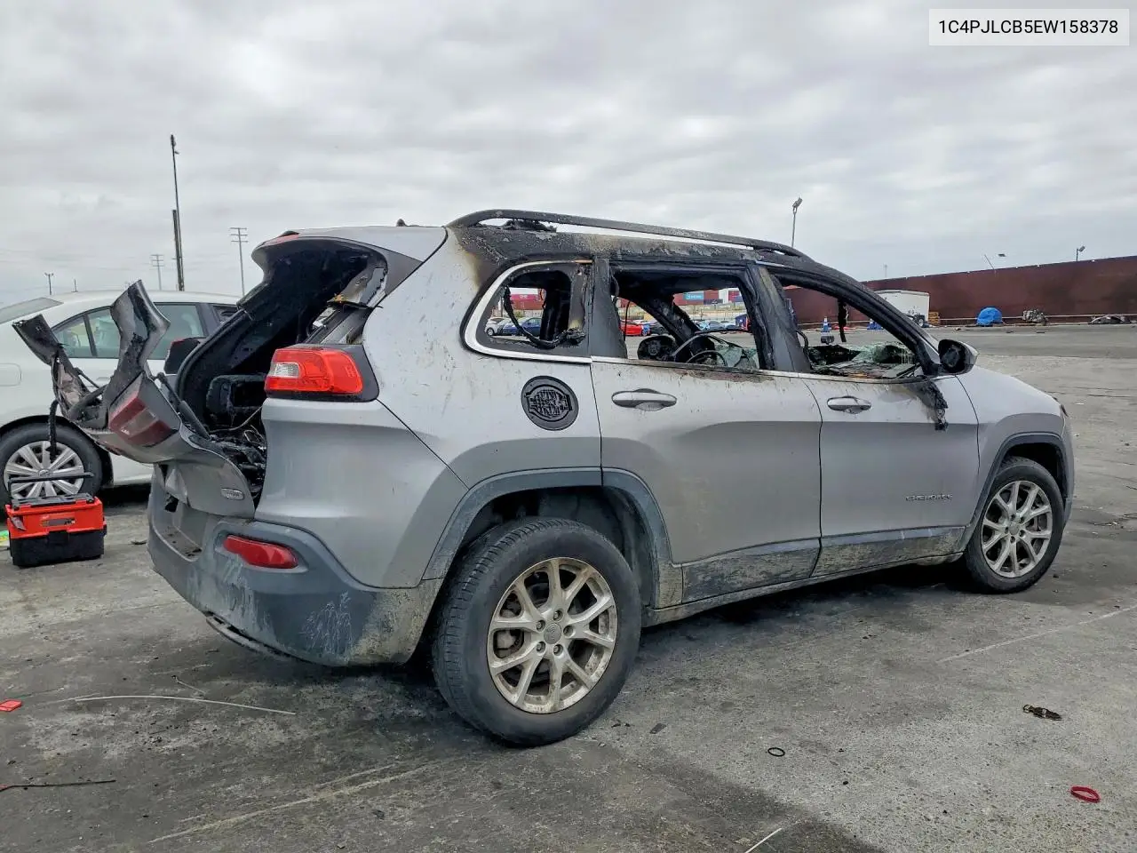 2014 JEEP CHEROKEE VIN 1C4PJLCB5EW158378 — фото 3