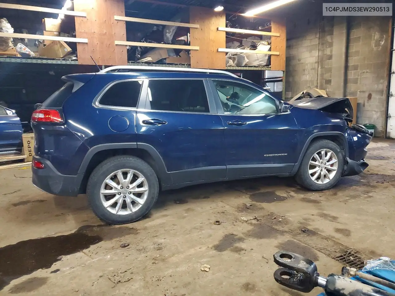 2014 JEEP CHEROKEE VIN 1C4PJMDS3EW290513 — фото 3