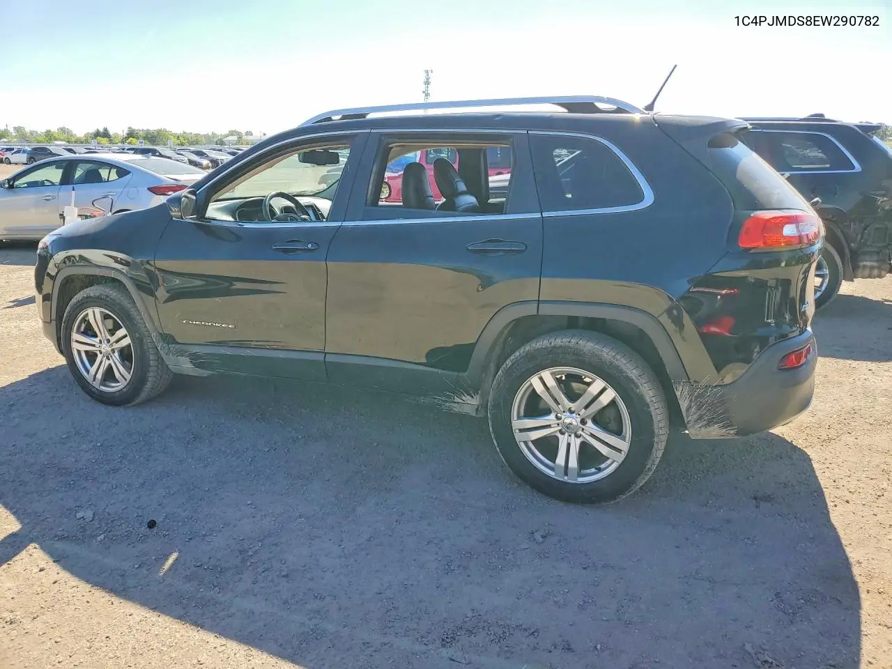 2014 JEEP CHEROKEE VIN 1C4PJMDS8EW290782 — фото 2