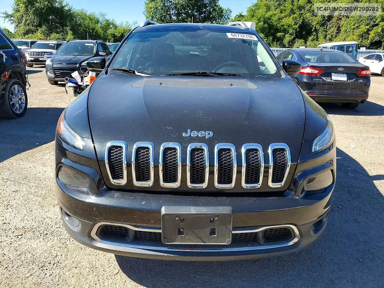 2014 JEEP CHEROKEE VIN 1C4PJMDS8EW290782 — фото 5