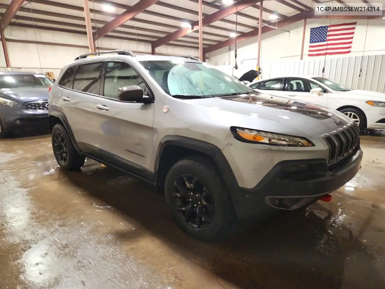 2014 JEEP CHEROKEE VIN 1C4PJMBS5EW214214 — фото 4