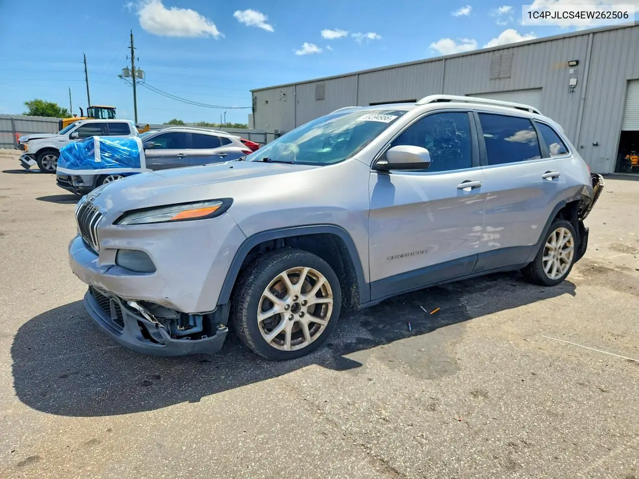 JEEP CHEROKEE 2014, VIN 1C4PJLCS4EW262506