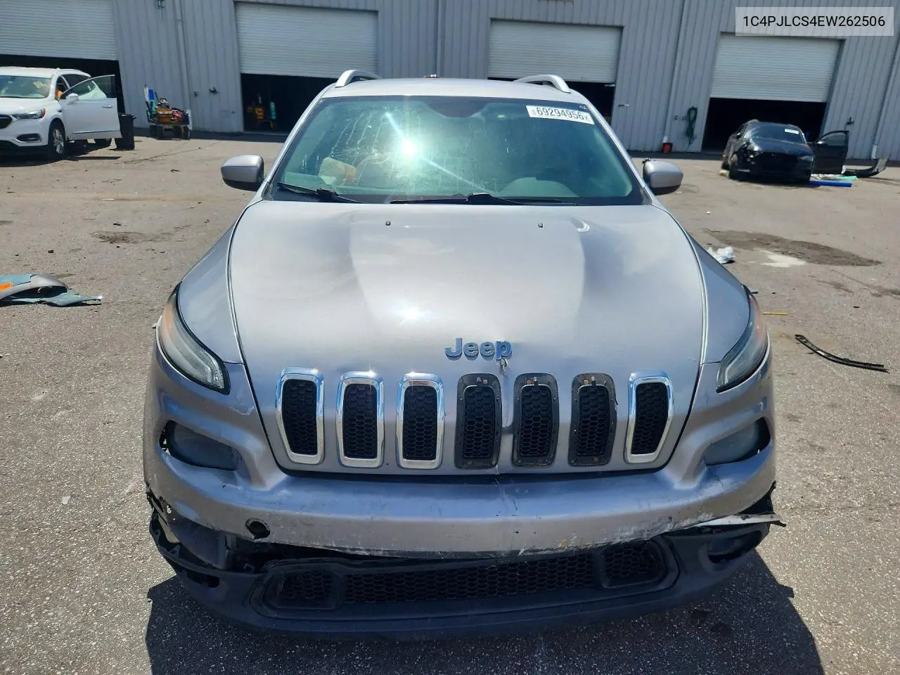 2014 JEEP CHEROKEE VIN 1C4PJLCS4EW262506 — фото 5