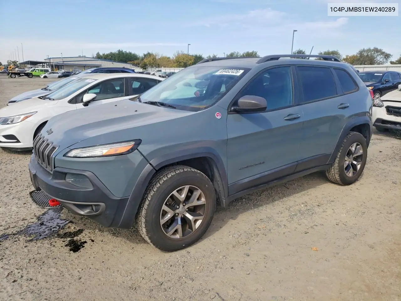 JEEP CHEROKEE 2014, VIN 1C4PJMBS1EW240289