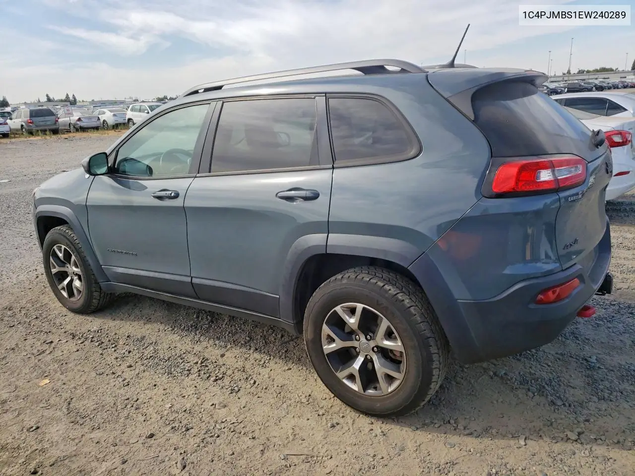 2014 JEEP CHEROKEE VIN 1C4PJMBS1EW240289 — фото 2
