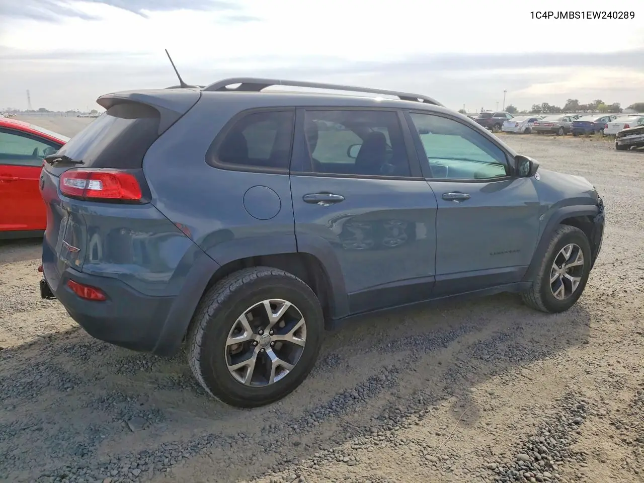 2014 JEEP CHEROKEE VIN 1C4PJMBS1EW240289 — фото 3