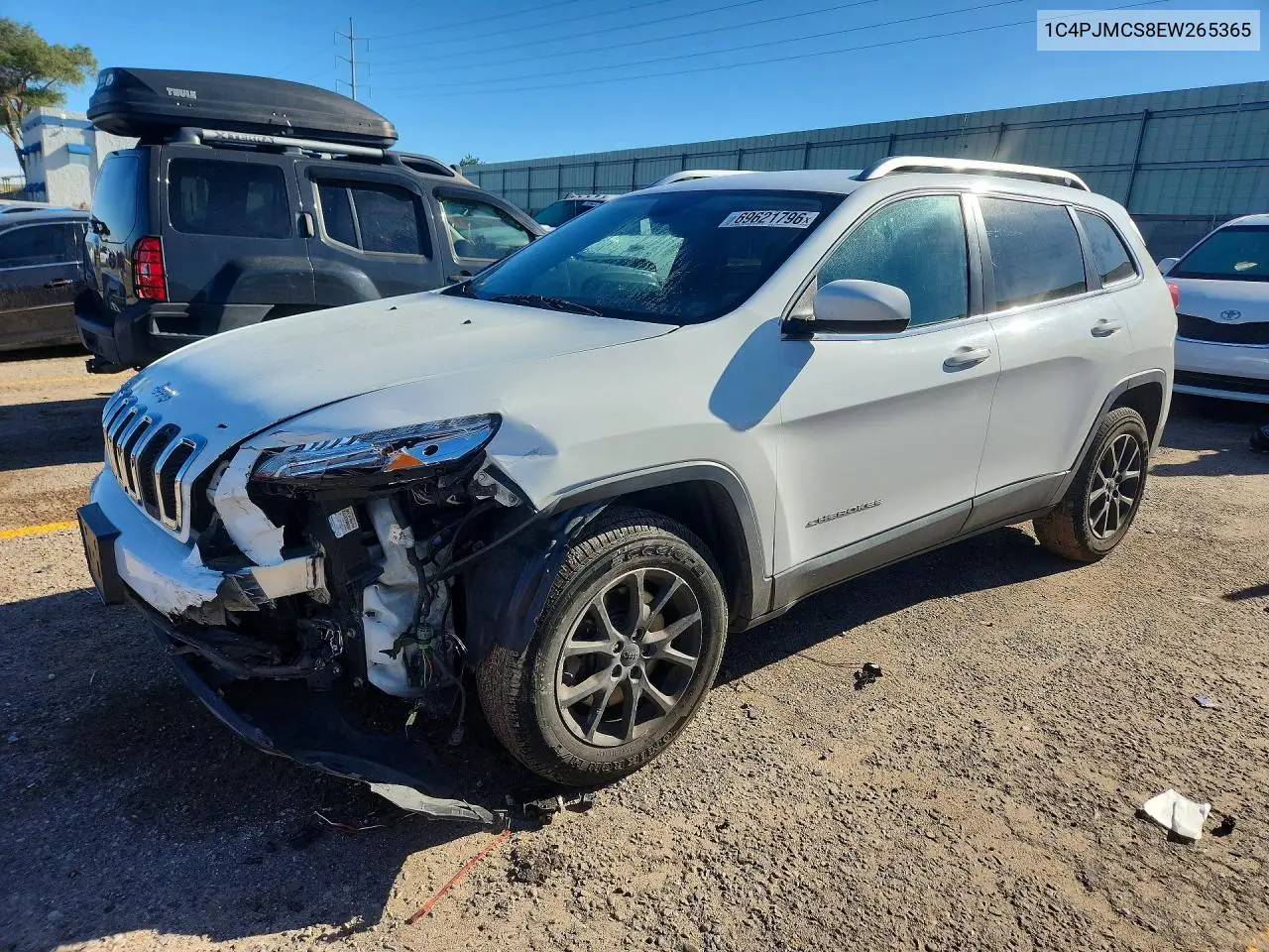 JEEP CHEROKEE 2014, VIN 1C4PJMCS8EW265365
