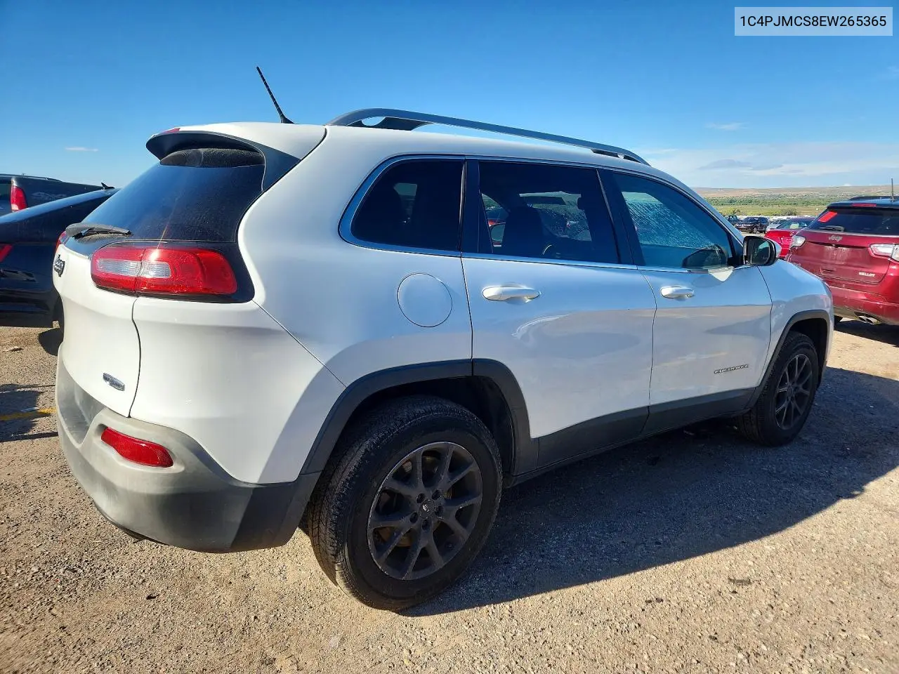 2014 JEEP CHEROKEE VIN 1C4PJMCS8EW265365 — фото 3