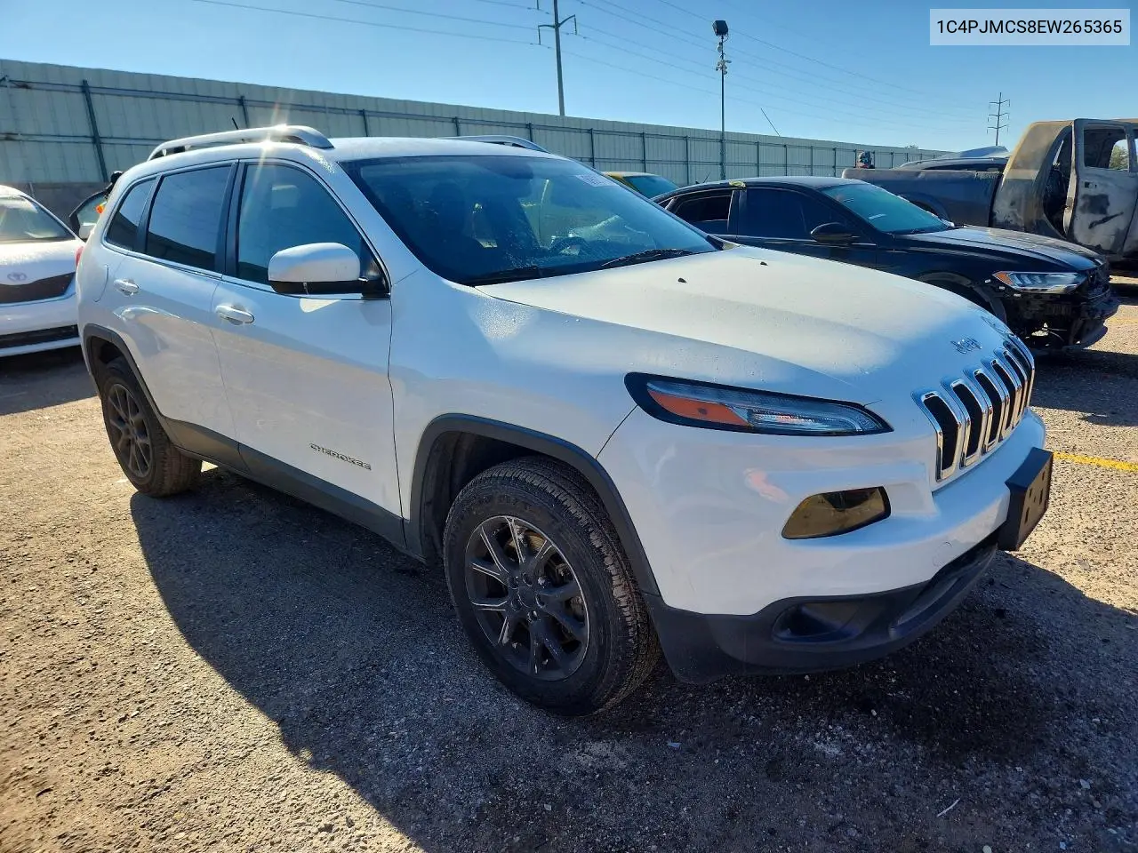 2014 JEEP CHEROKEE VIN 1C4PJMCS8EW265365 — фото 4