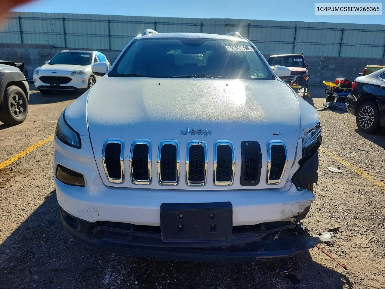2014 JEEP CHEROKEE VIN 1C4PJMCS8EW265365 — фото 5