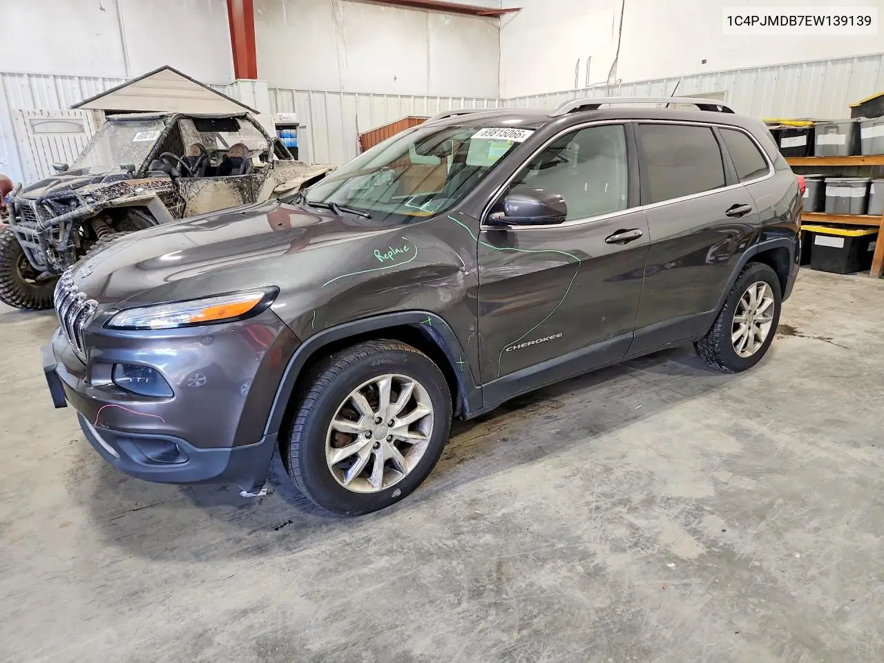 JEEP CHEROKEE 2014, VIN 1C4PJMDB7EW139139