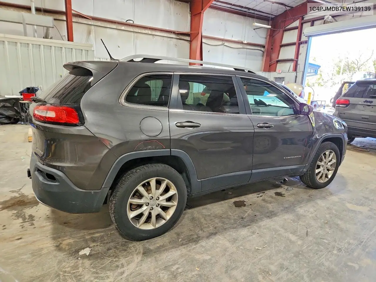 2014 JEEP CHEROKEE VIN 1C4PJMDB7EW139139 — фото 3