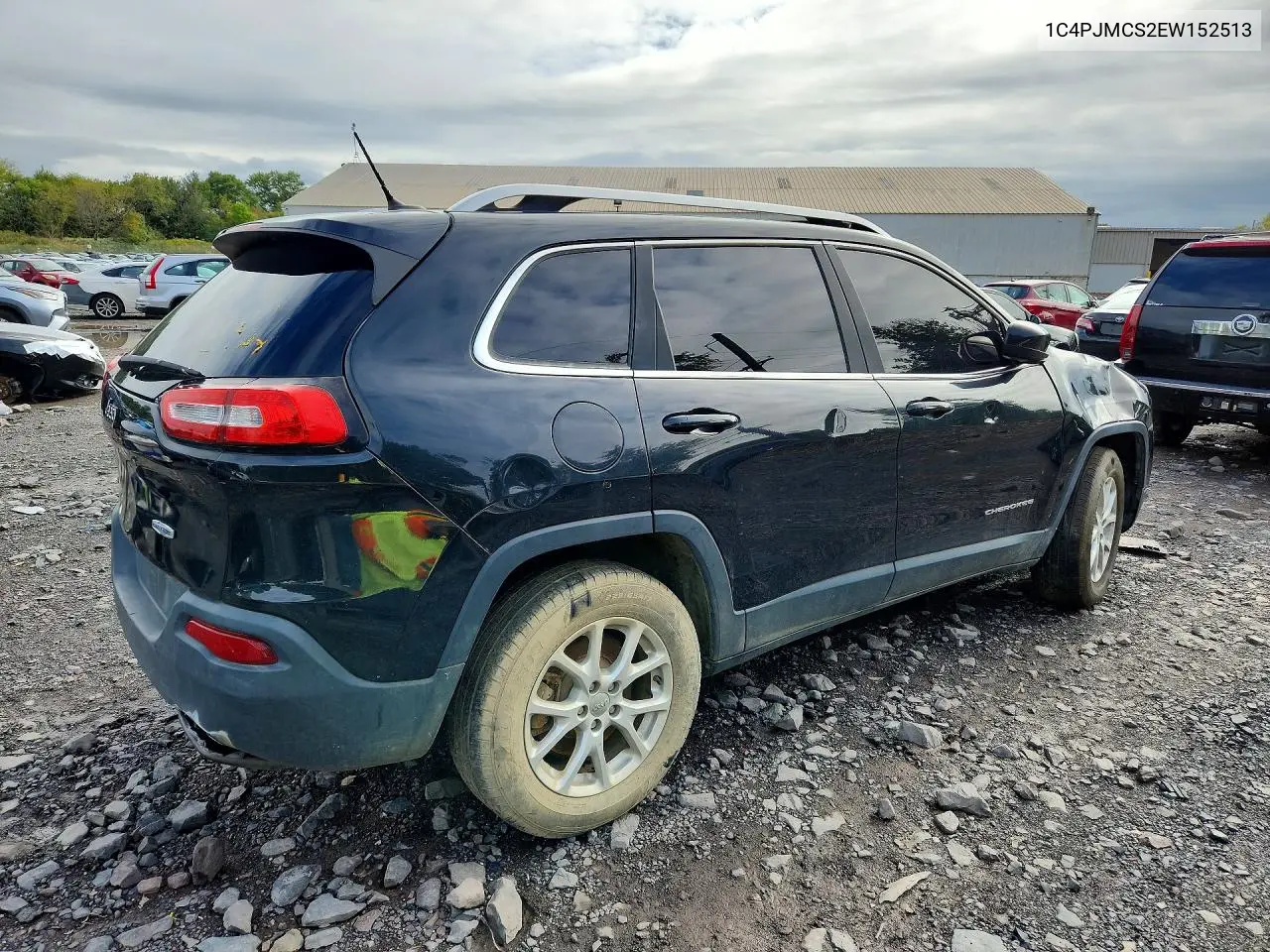 2014 JEEP CHEROKEE VIN 1C4PJMCS2EW152513 — фото 3