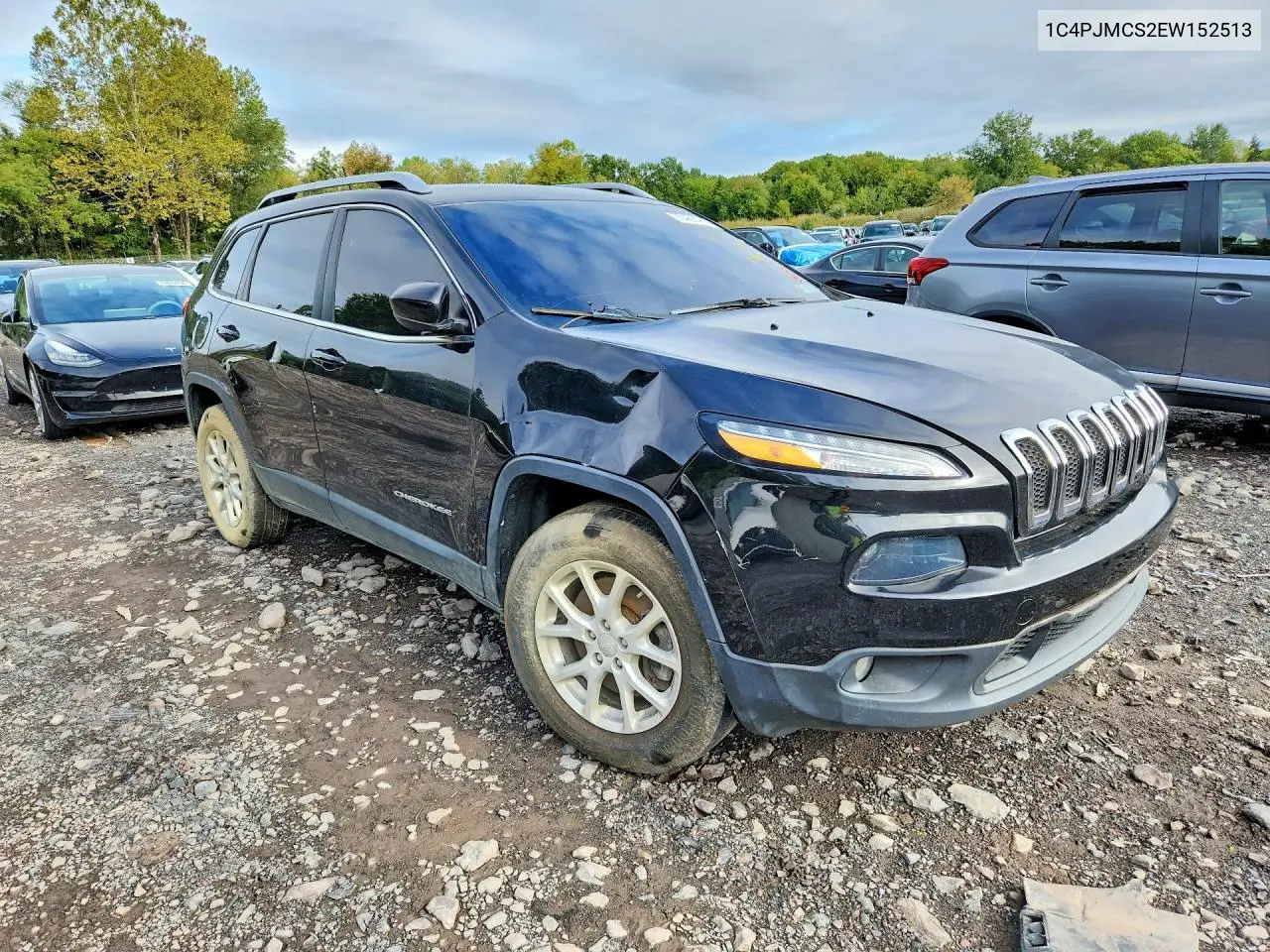 2014 JEEP CHEROKEE VIN 1C4PJMCS2EW152513 — фото 4