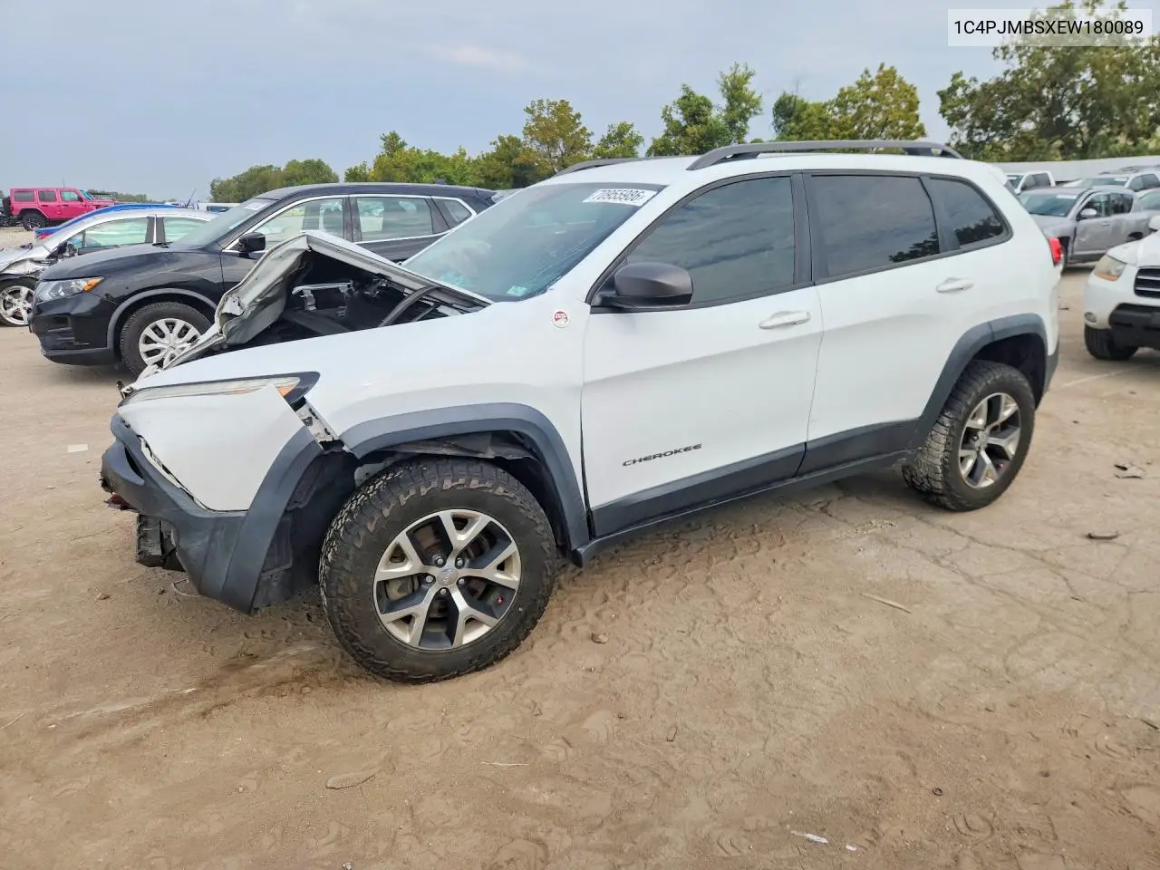 JEEP CHEROKEE 2014, VIN 1C4PJMBSXEW180089