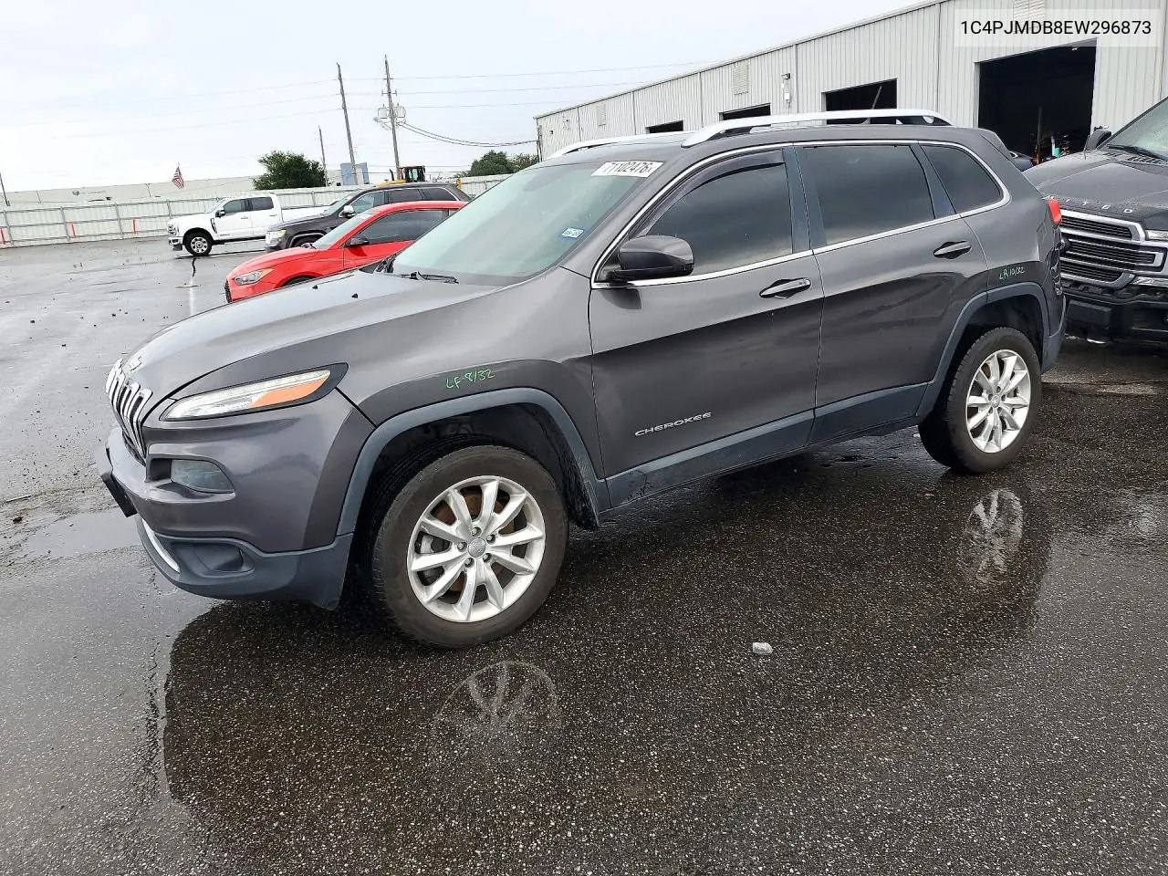 JEEP CHEROKEE 2014, VIN 1C4PJMDB8EW296873