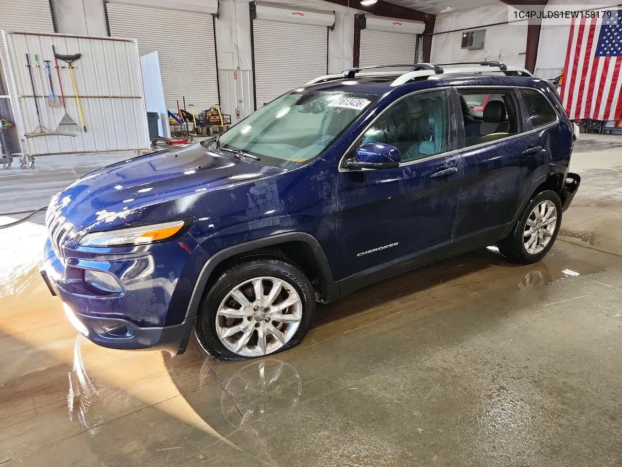 JEEP CHEROKEE 2014, VIN 1C4PJLDS1EW158179