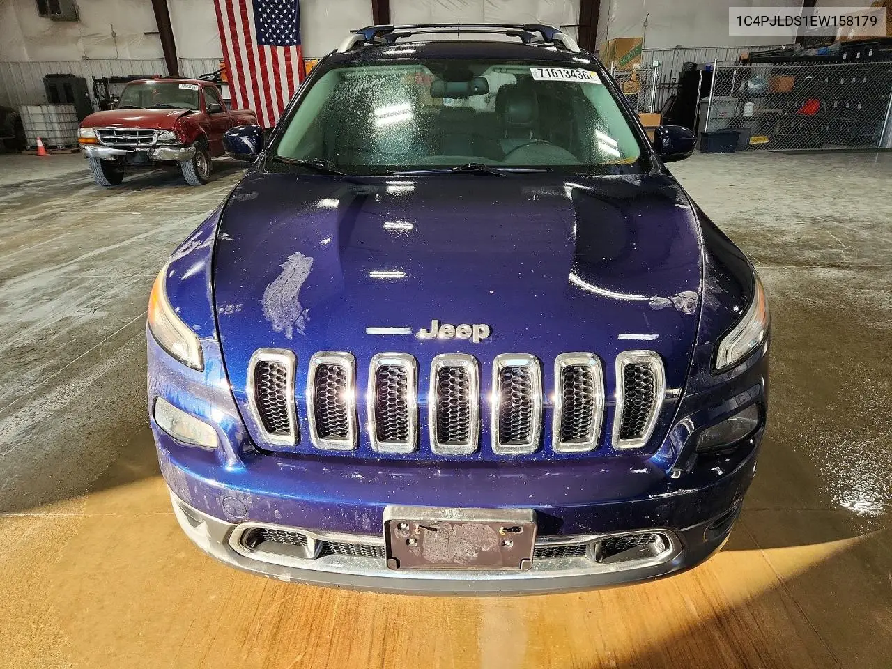 2014 JEEP CHEROKEE VIN 1C4PJLDS1EW158179 — фото 5