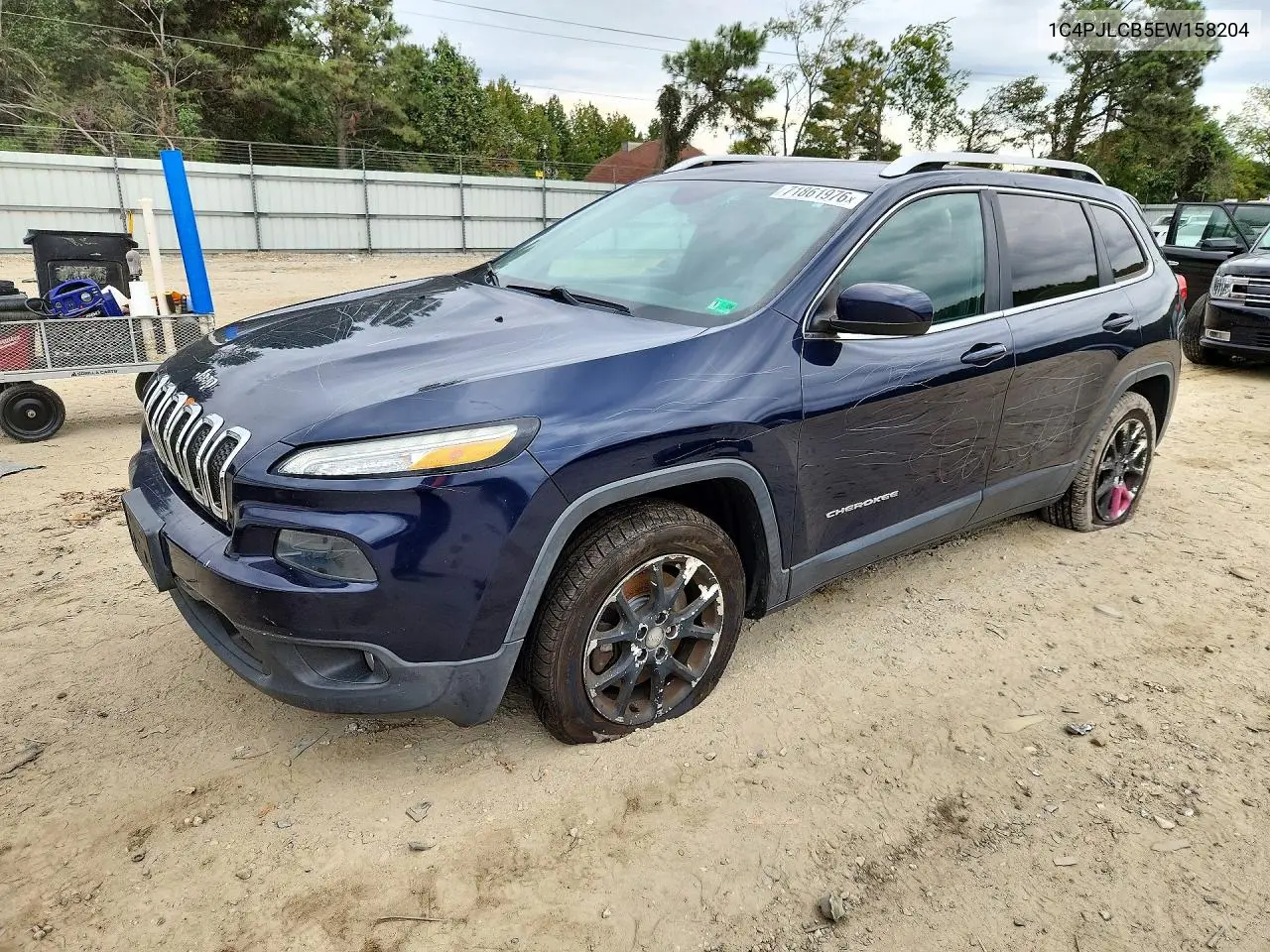 JEEP CHEROKEE 2014, VIN 1C4PJLCB5EW158204