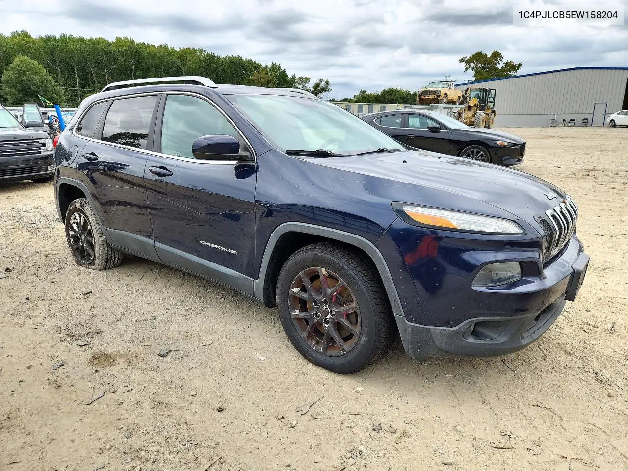 2014 JEEP CHEROKEE VIN 1C4PJLCB5EW158204 — фото 4