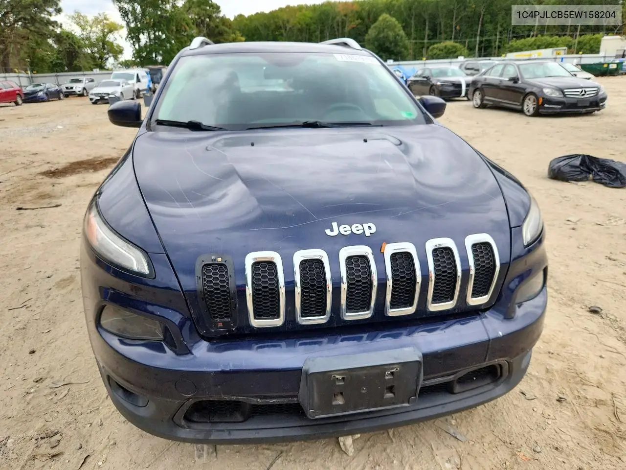 2014 JEEP CHEROKEE VIN 1C4PJLCB5EW158204 — фото 5