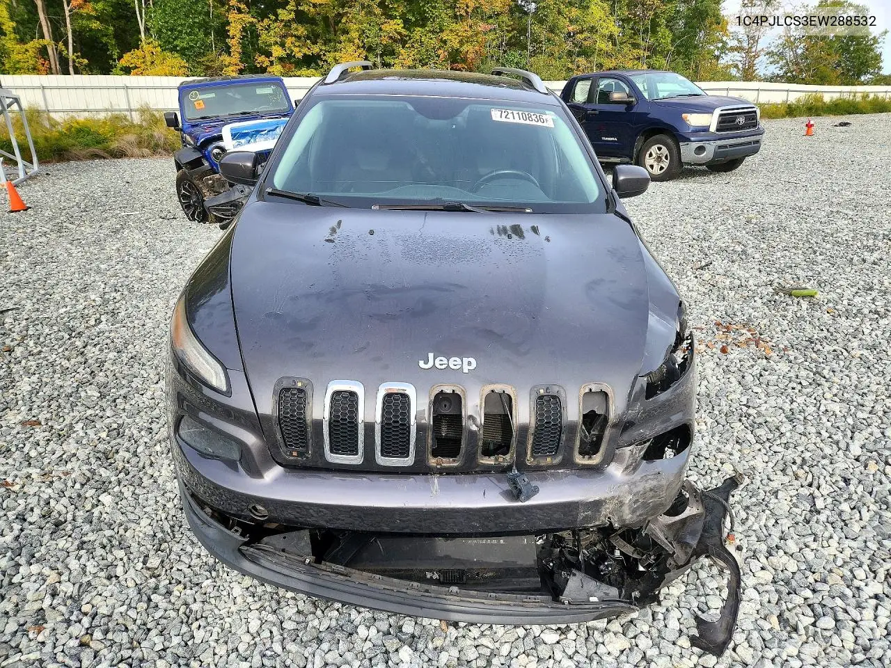 2014 JEEP CHEROKEE VIN 1C4PJLCS3EW288532 — фото 5