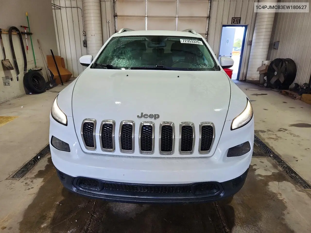 2014 JEEP CHEROKEE VIN 1C4PJMCB3EW180627 — фото 5