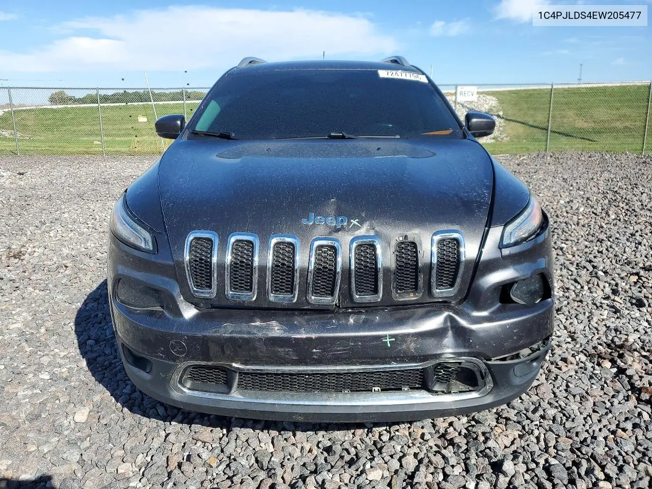 2014 JEEP CHEROKEE VIN 1C4PJLDS4EW205477 — фото 5