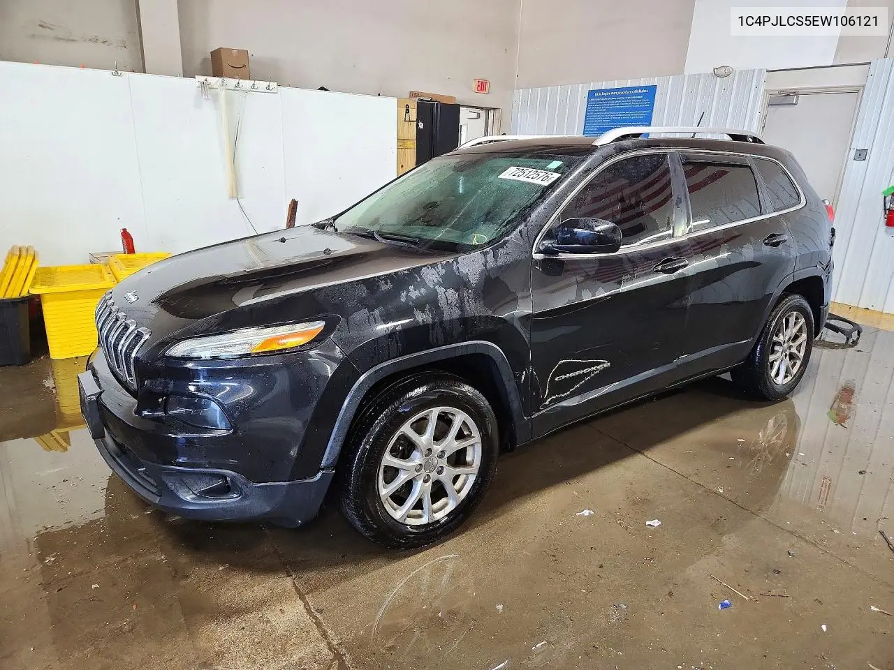 JEEP CHEROKEE 2014, VIN 1C4PJLCS5EW106121