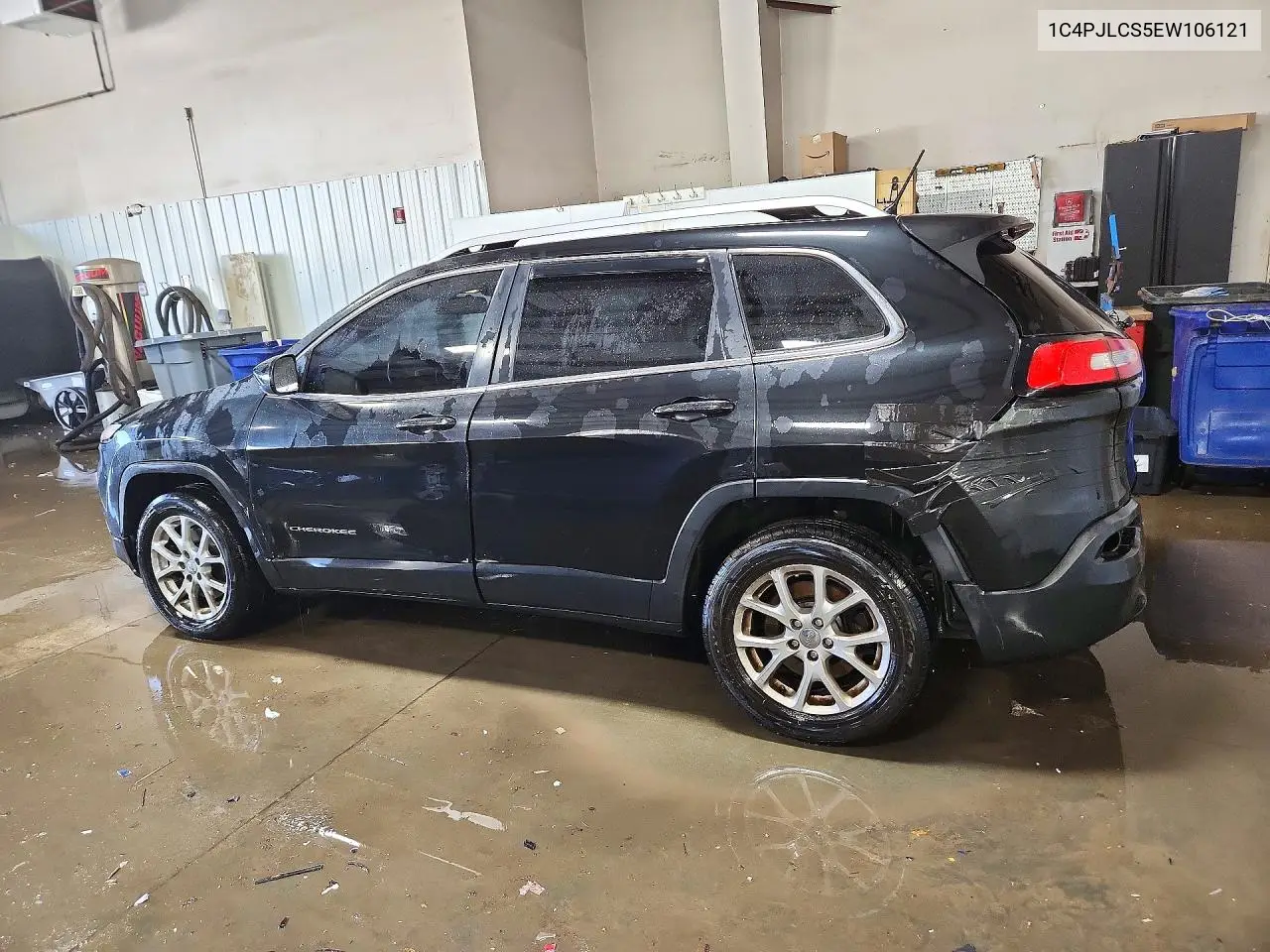 2014 JEEP CHEROKEE VIN 1C4PJLCS5EW106121 — фото 2