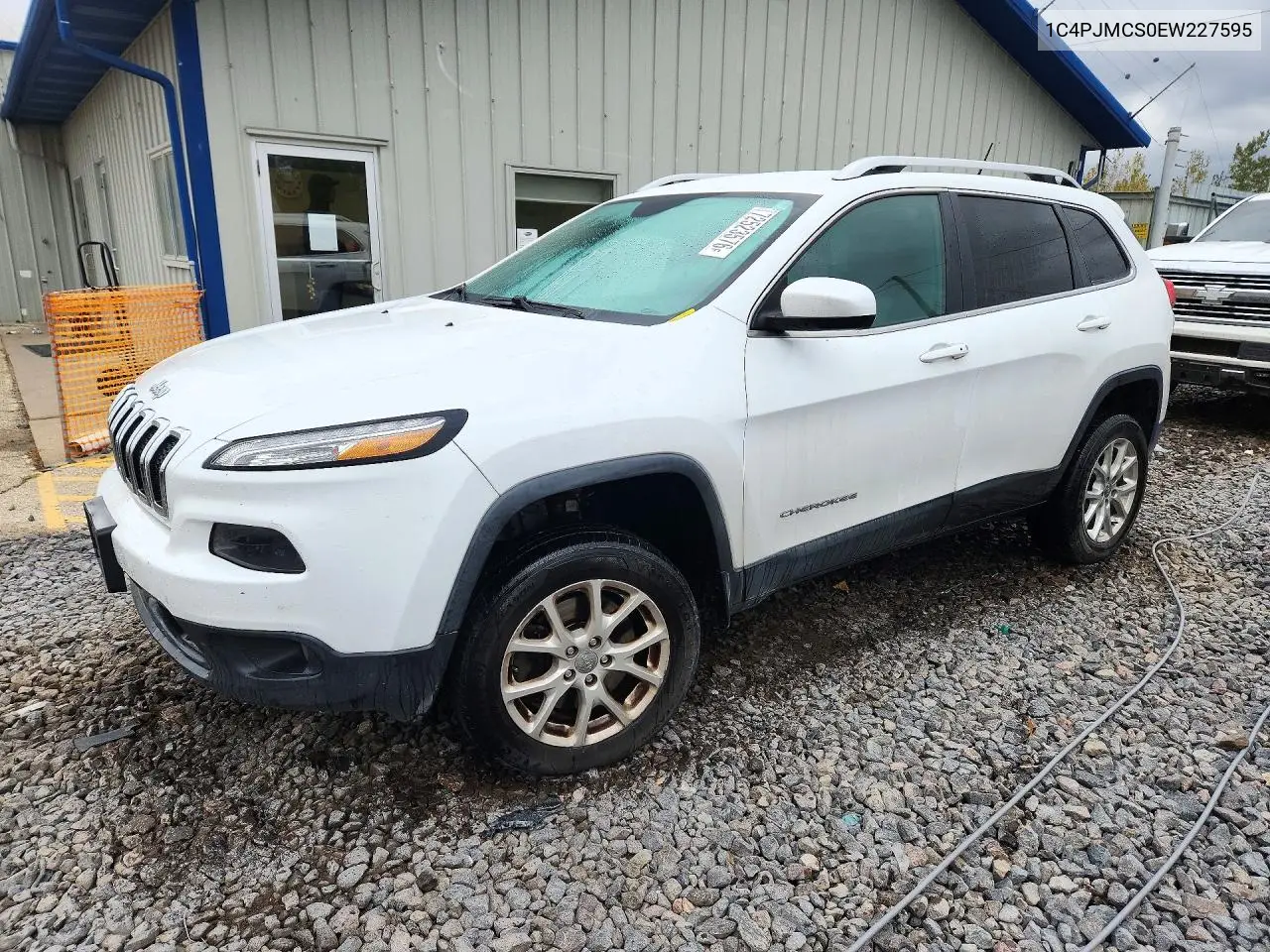 JEEP CHEROKEE 2014, VIN 1C4PJMCS0EW227595