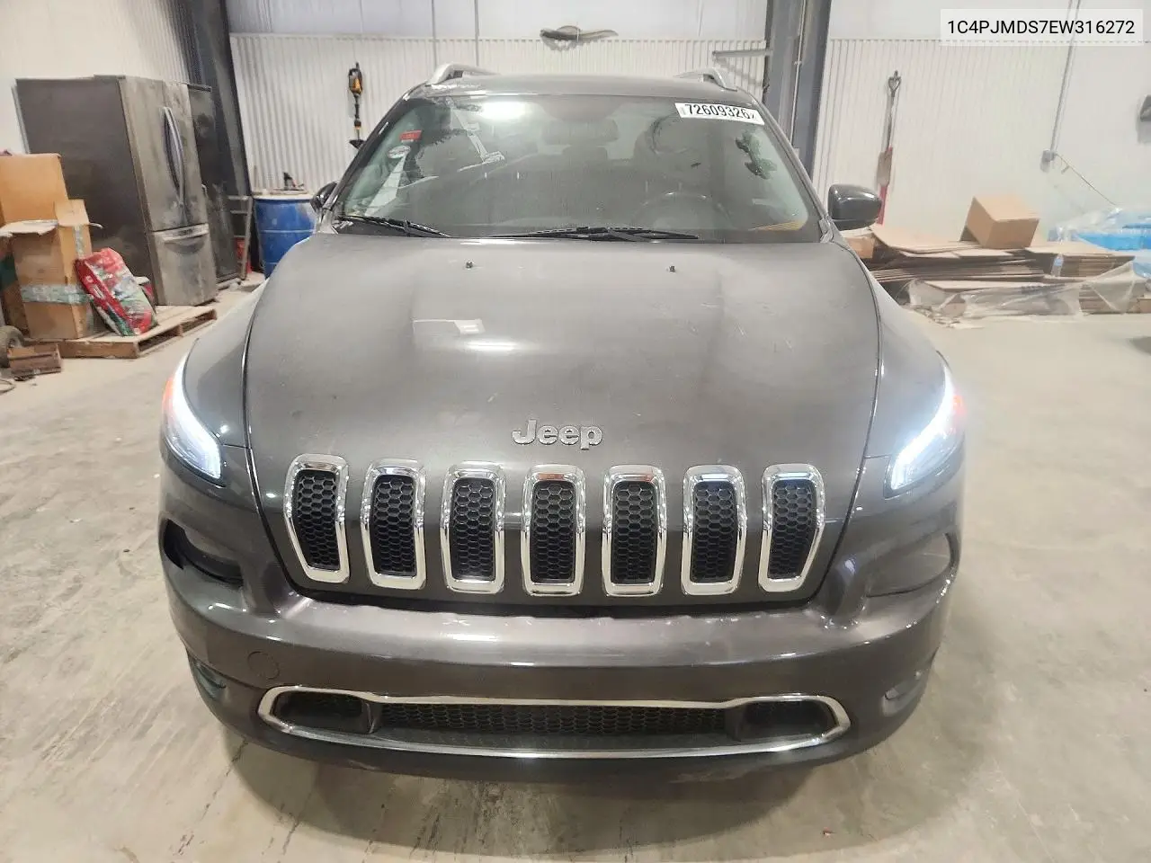 2014 JEEP CHEROKEE VIN 1C4PJMDS7EW316272 — фото 5