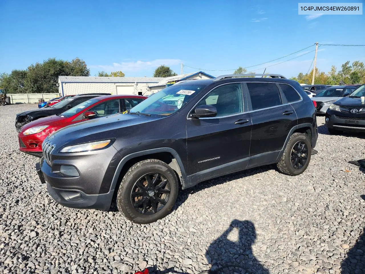 JEEP CHEROKEE 2014, VIN 1C4PJMCS4EW260891