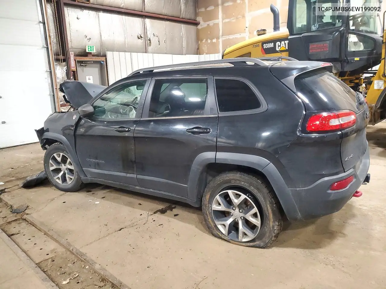 2014 JEEP CHEROKEE VIN 1C4PJMBS6EW199092 — фото 2