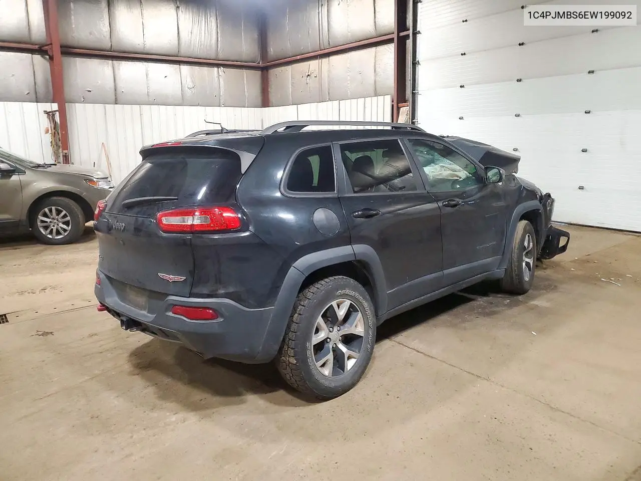 2014 JEEP CHEROKEE VIN 1C4PJMBS6EW199092 — фото 3