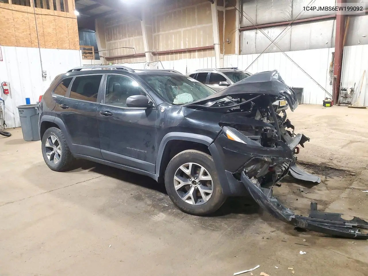 2014 JEEP CHEROKEE VIN 1C4PJMBS6EW199092 — фото 4