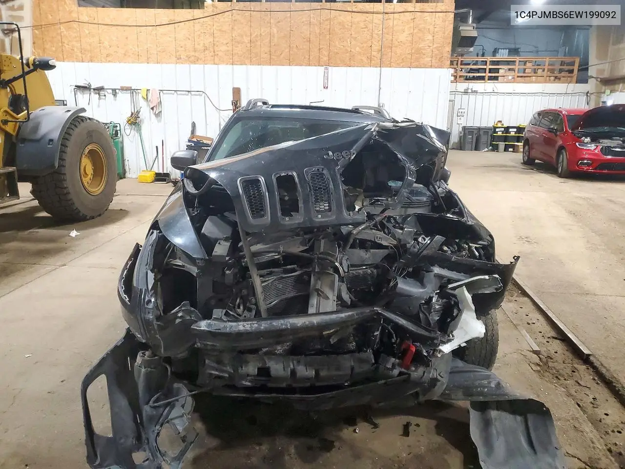 2014 JEEP CHEROKEE VIN 1C4PJMBS6EW199092 — фото 5
