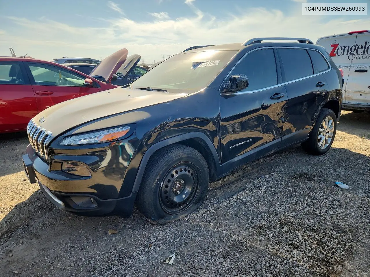 JEEP CHEROKEE 2014, VIN 1C4PJMDS3EW260993