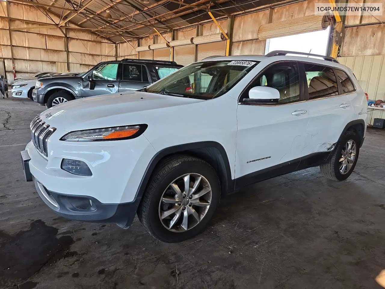 JEEP CHEROKEE 2014, VIN 1C4PJMDS7EW147094
