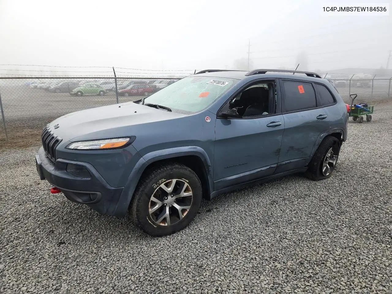 JEEP CHEROKEE 2014, VIN 1C4PJMBS7EW184536