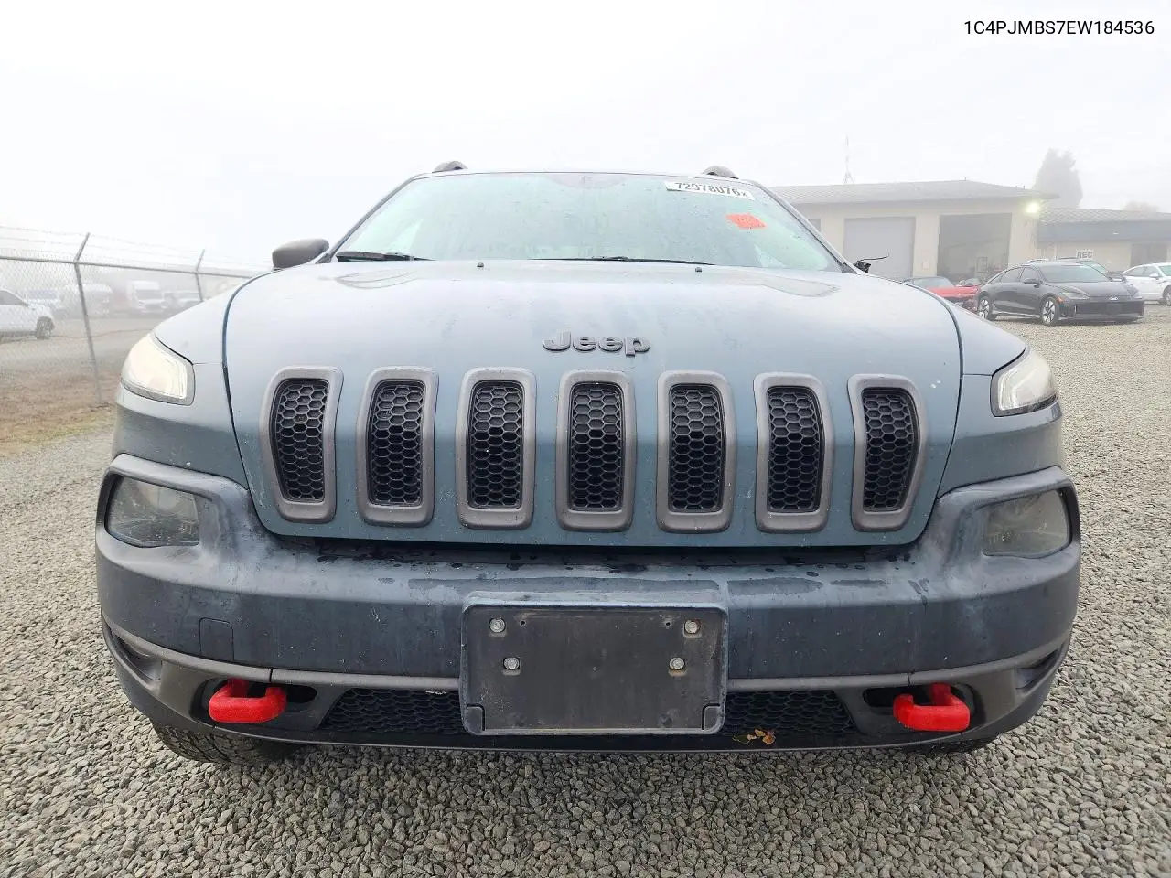 2014 JEEP CHEROKEE VIN 1C4PJMBS7EW184536 — фото 5