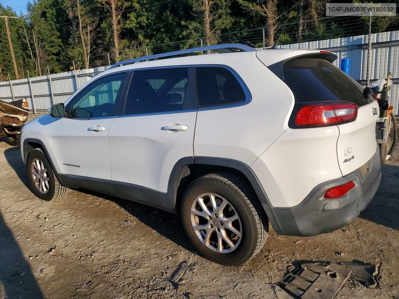 2014 JEEP CHEROKEE VIN 1C4PJMCB3EW180532 — фото 2