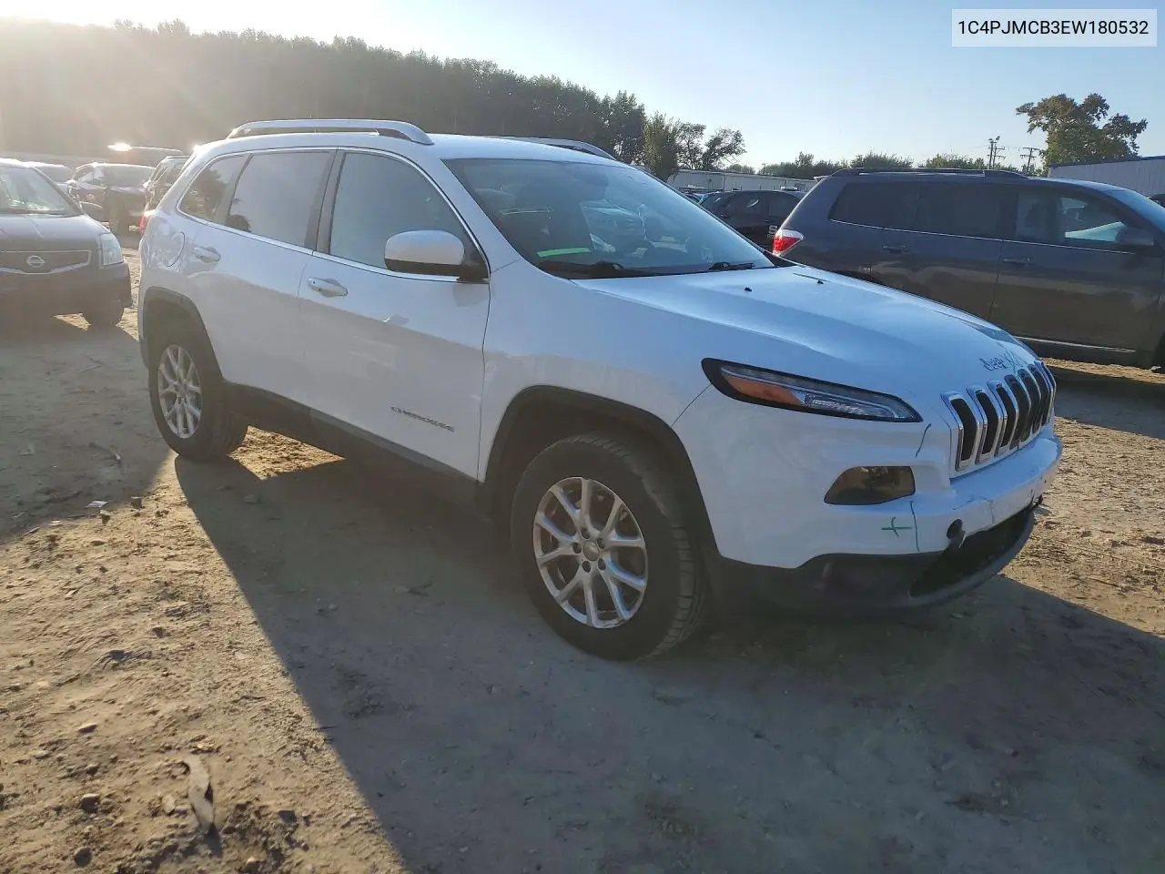 2014 JEEP CHEROKEE VIN 1C4PJMCB3EW180532 — фото 4